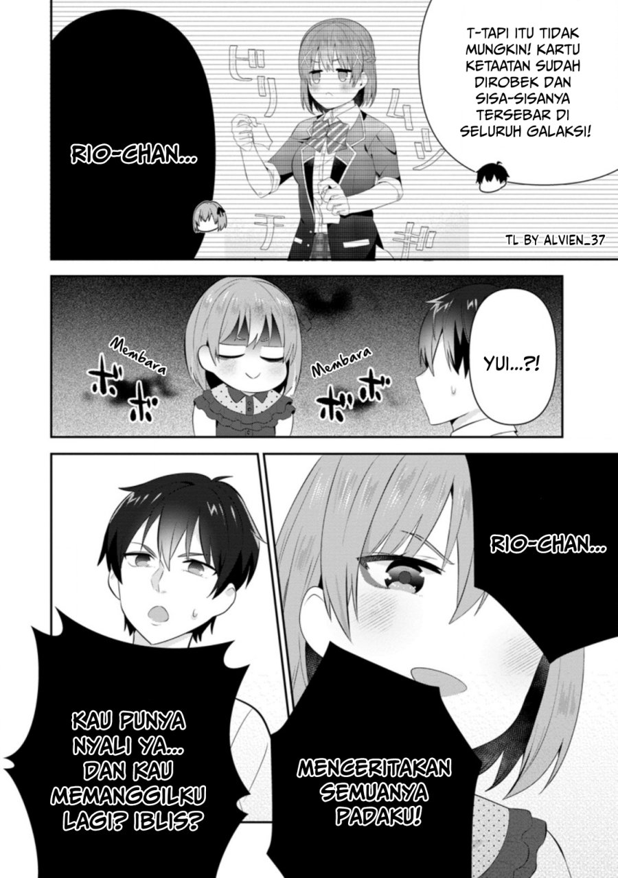 The Cute Girl Sitting Next to Me Is Trying to Make Me Fall in Love With Her as a Way to Ridicule Me Chapter 18 Bahasa Indonesia